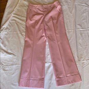Pink wife leg pants